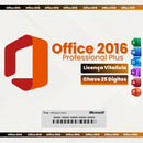 Office 2016 Pro Plus Licença  Genuína Vitalícia