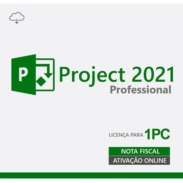 Microsoft Project Pro 2021 | Licença Original